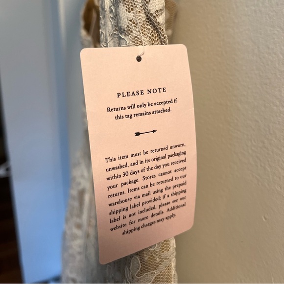 V. Chapman Charlotte Lace Strapless Maxi Gown in Ivory - Picture 8 of 12